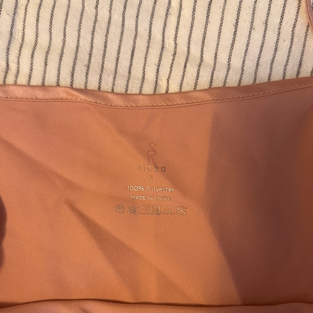 Silky Rose Gold Cami & Shorts Sleep Set - Women Intimates - Picture 3 of 3